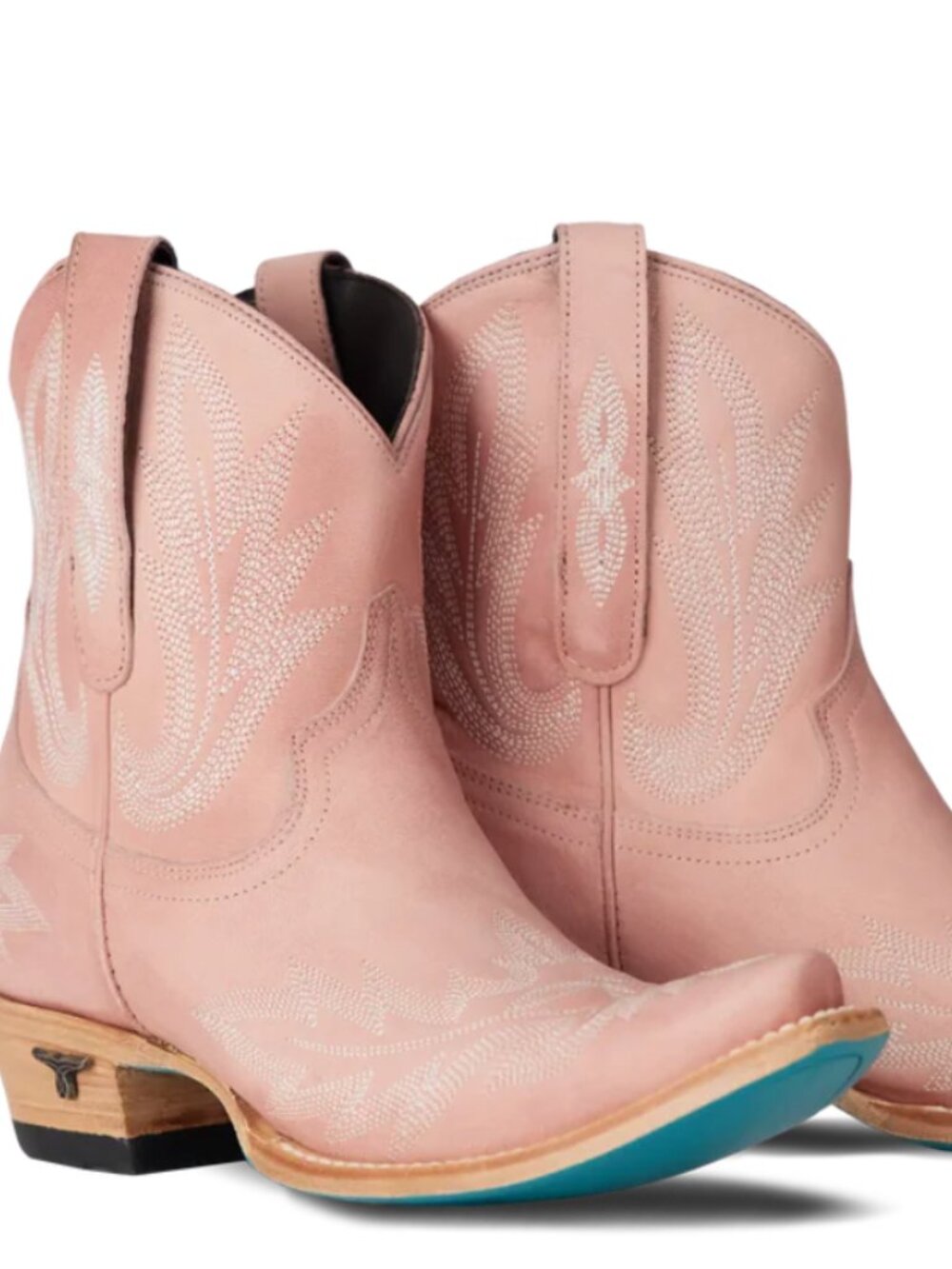 Lane Lexington Blush Pink Snip Toe booties 7.5M- never worn-no box
